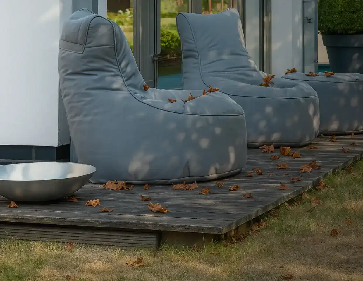 OUTBAG outdoor bean bags – weather-resistant and built to last