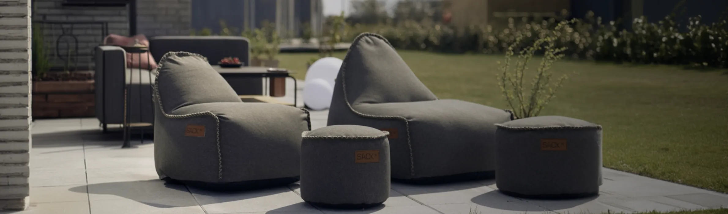 SACKit outdoor bean bags – Danish design meets functionality