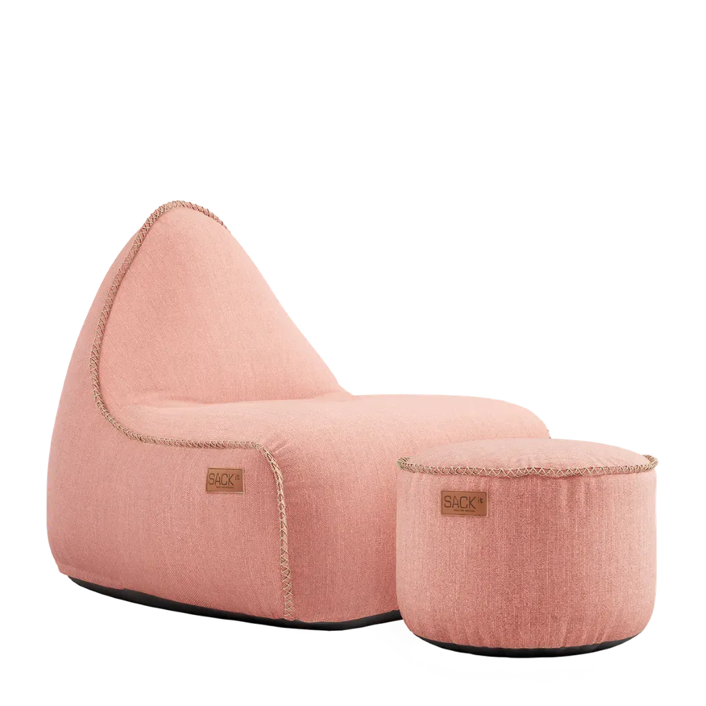 [si-9573041] SACKit Cobana Lounge Chair & Pouf JUNIOR (Rose).webp