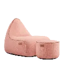 [si-9573041] SACKit Cobana Lounge Chair & Pouf JUNIOR (Rose).webp