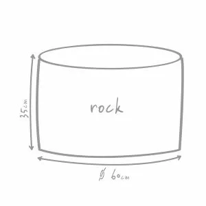OUTBAG Sitzsack Rock Plus, anthra.webp