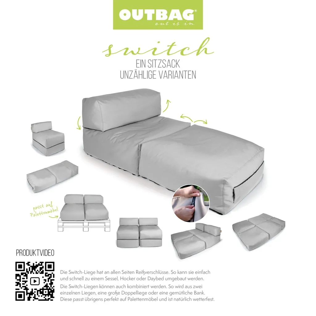 OUTBAG Beanbag_Lounger Switch Plus, anthra.webp