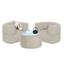 Conversation Set Sunbrella (Beige)