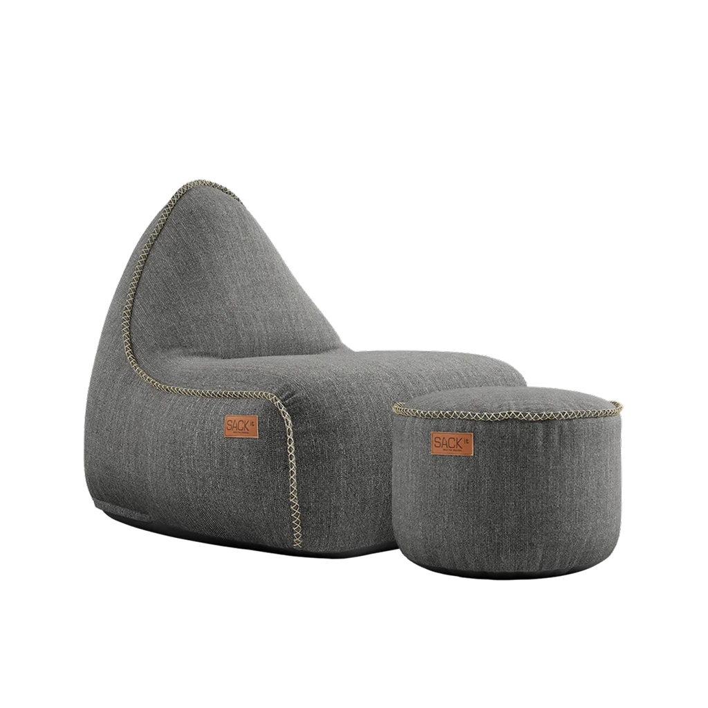 Cobana Lounge Chair & Pouf