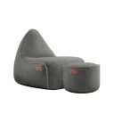 Cobana Lounge Chair & Pouf