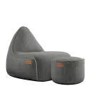 SACKit Loungesessel & Pouf Cobana