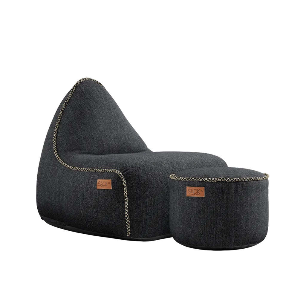 Cobana Lounge Chair & Pouf