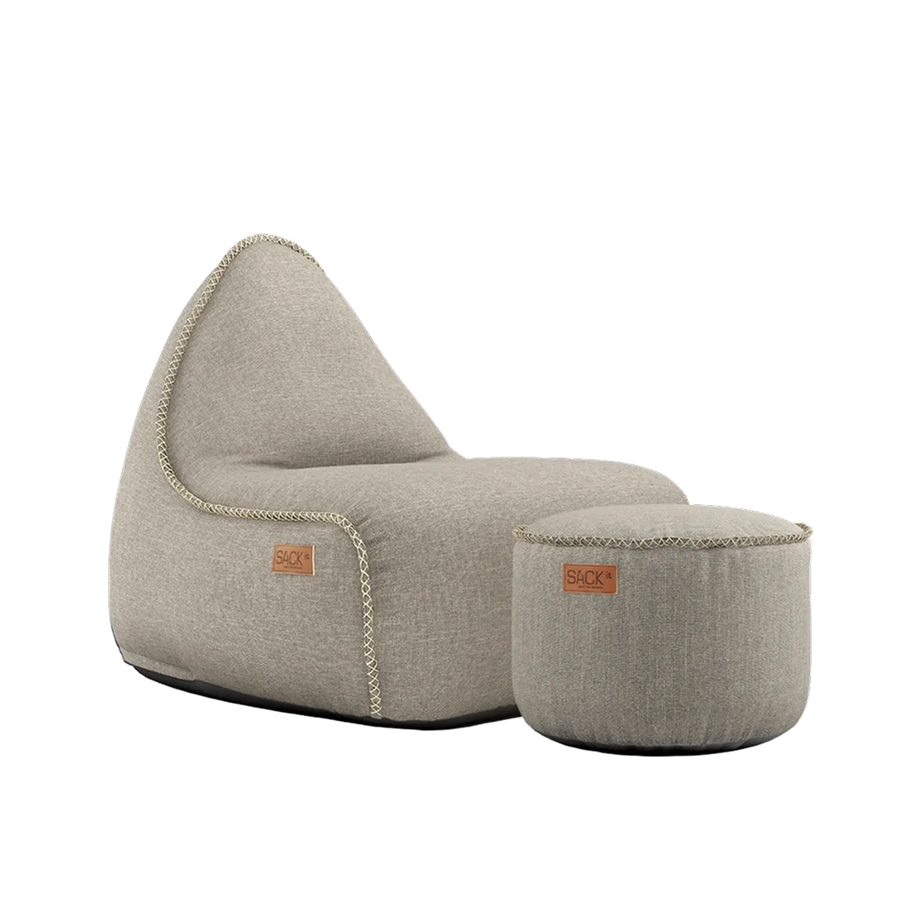 Cobana Lounge Chair & Pouf