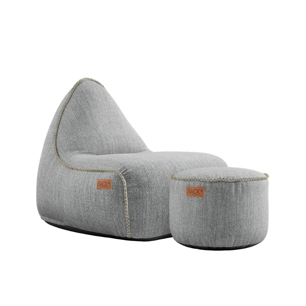 Cobana Lounge Chair & Pouf