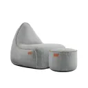 Cobana Lounge Chair & Pouf