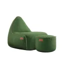 Cobana Lounge Chair & Pouf