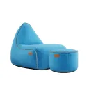 Cobana Lounge Chair & Pouf