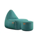 Cobana Lounge Chair & Pouf