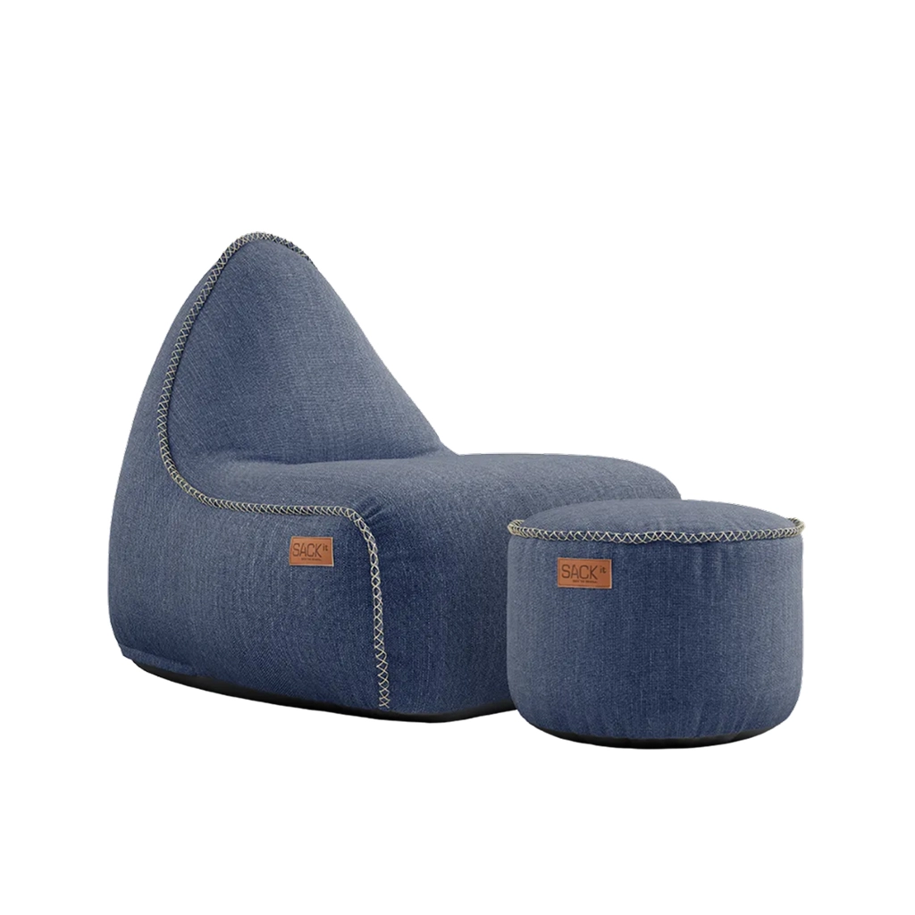 Cobana Lounge Chair & Pouf
