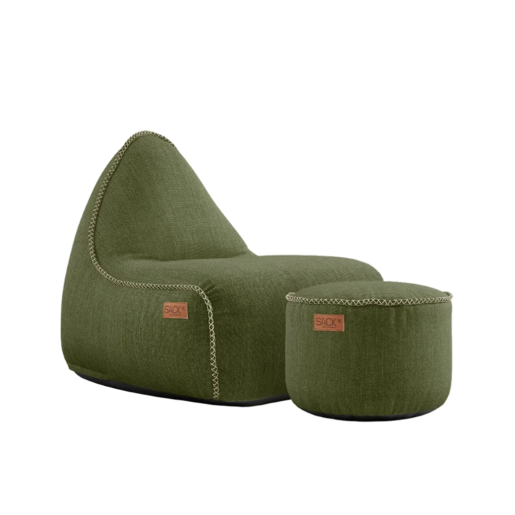 Cobana Lounge Chair & Pouf