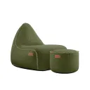 Cobana Lounge Chair & Pouf
