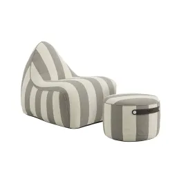 Chair & Pouf Outdoor