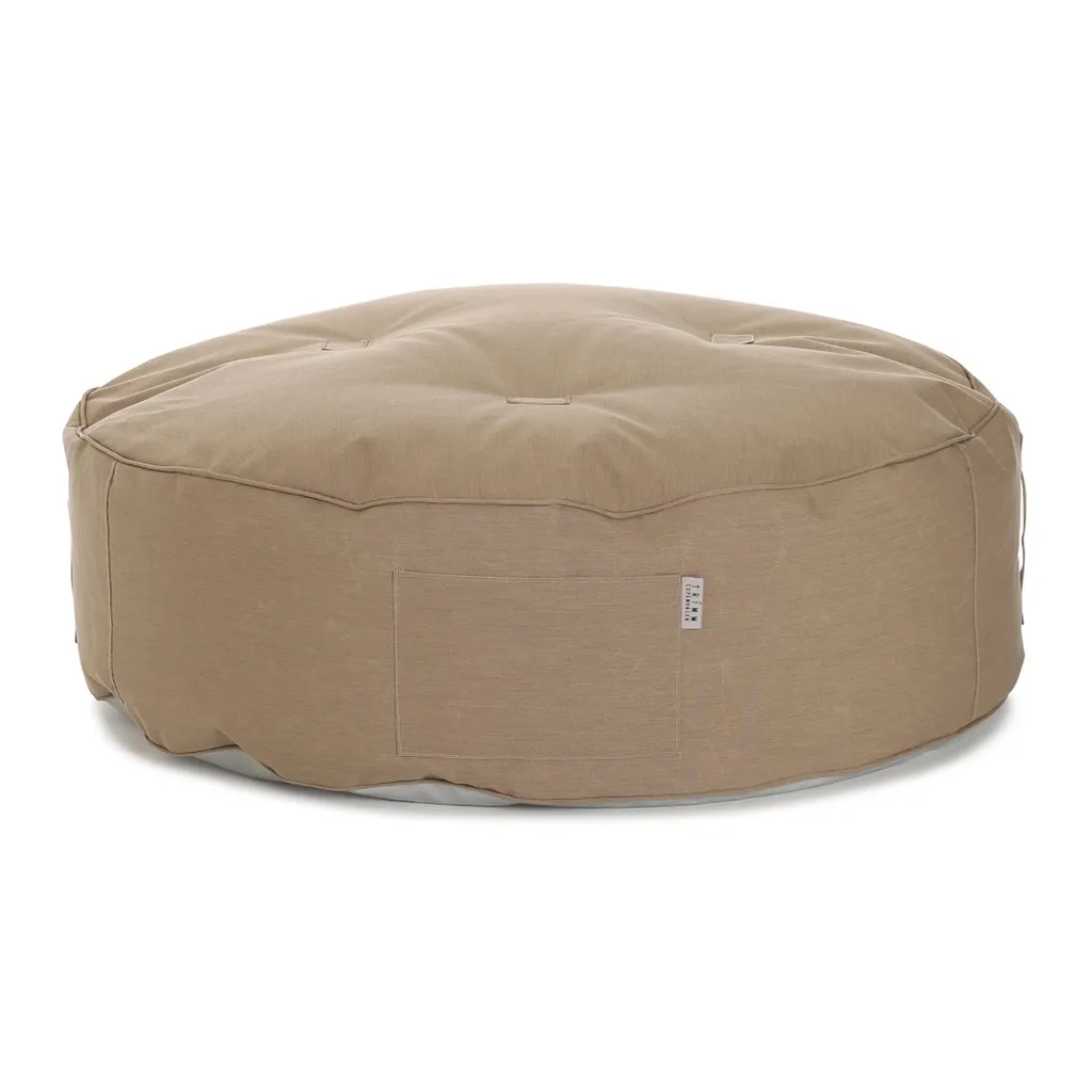Full Moon pouf Sunbrella