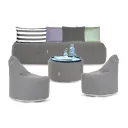 Social Set Sunbrella (Grey)