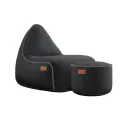Cobana Lounge Chair & Pouf